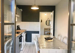 Terrace apartment with garage center of Chartres