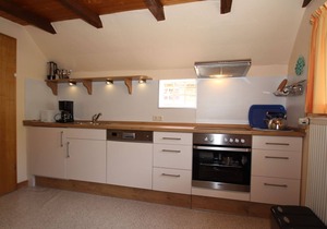 terraced house in Strackholt with a terrace