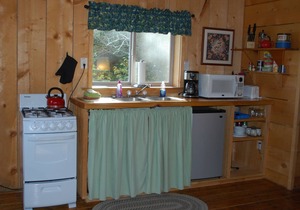 The Gathering Place Cabin #1, rustic cabin on the water, close to Chilkoot River