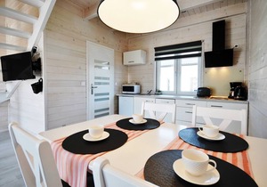 The newly built "White Cottage Lux", Grzybowo in Um Kolberg, 1-6 persons