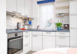 The stylish and very tasteful 53 m² apartment is located in a