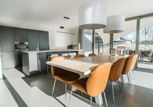 This vacation home for six people is ideal for a stay on the coast with family or friends.
