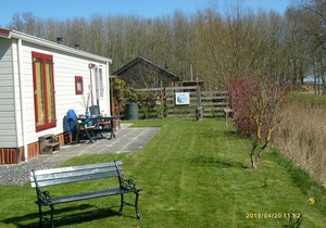 Tidy chalet with microwave, near the Wadden Sea