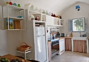 Trullo holiday house Apulia with above ground pool