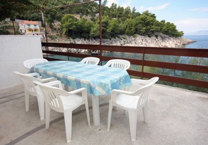 Two bedroom apartment near beach Cove Pobij, Hvar (A-5712-b)