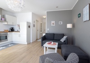 Vacation apartment 1 with terrace in the Fischerhuus in Scharbeutz