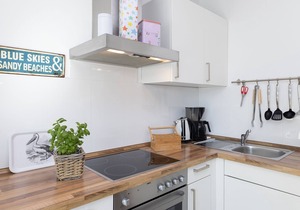 Vacation apartment 1 with terrace in the Fischerhuus in Scharbeutz
