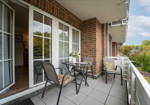Vacation apartment 1.1 with balcony in the Seepark in Scharbeutz