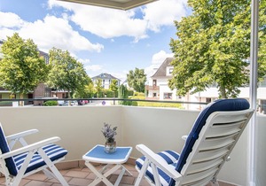 Vacation apartment Blaue Koje in the Beau Rivage house in Scharbeutz