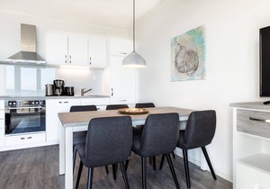 Vacation apartment with a unique panoramic view of the sea and the Baltic Sea beach