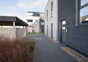 Vacation apartment Achtern Diek with balcony in the sun garden in Kellenhusen