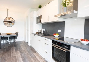 Vacation apartment Ahoi with balcony in the sun garden in Kellenhusen
