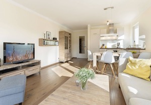 Vacation apartment Küstenglanz with balcony in the Baltic Sea Lodge in Scharbeutz