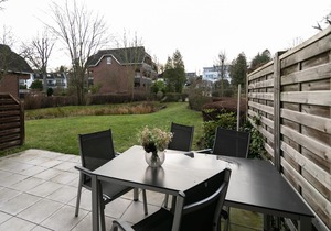 Vacation apartment Strandglück with terrace in the Seepark in Scharbeutz