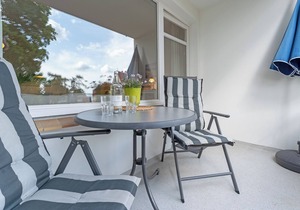 Vacation apartment Strandzauber with balcony in the Strandschloss in Grömitz