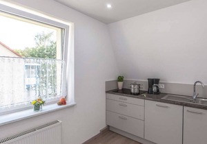Vacation apartment with cozy garden corner