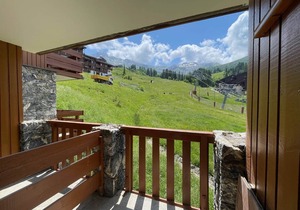 Valmorel: 33m² Apt, ski-in/ski-out, pets allowed