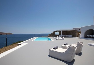 Villa Anemos, Sea view of Mykonos