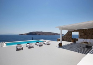 Villa Anemos, Sea view of Mykonos