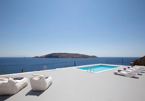 Villa Anemos, Sea view of Mykonos