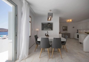 Villa Anemos, Sea view of Mykonos