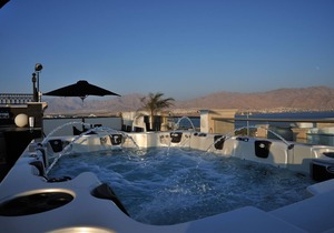 VILLA DIAMOND ***** Jasmin B 1st floor balcony + roof terrace 160 m2 Eilat ISRAEL