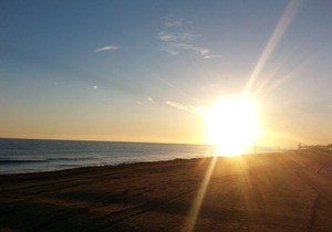 Villa directly on the sandy beach in the beautiful coastal town of Denia.