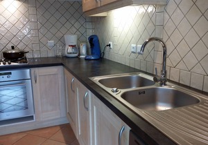 Villa, near Ile Rousse and the sea, lake and mountain view