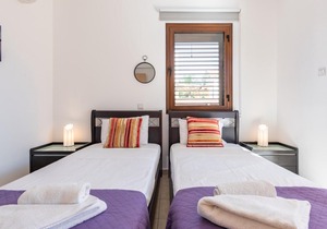 Villa Iris by Ezoria : 3-bedroom Private Modern Villa in Ayia Thekla Large Pool, Garden
