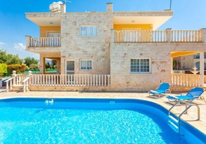 Villa Prodromi: Large Private Pool, A/C, WiFi