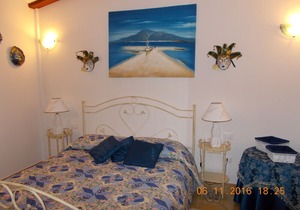 Villa with private pool, large lawn, all with sea view.