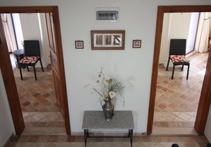 Villa with secluded private pool & garden and sea & mountain views.