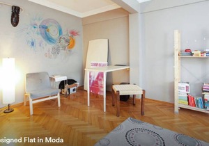 Well-Designed Flat in Moda Istanbul