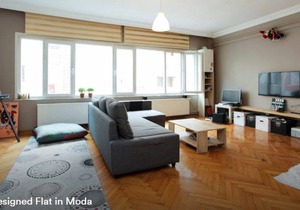 Well-Designed Flat in Moda Istanbul