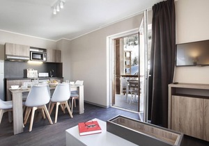 Wifi, fitness, tv, ski locker, 22m², Pra Loup