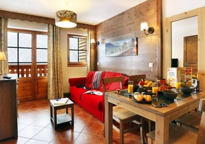 Wifi, swimming pool, sauna, terrace, balcony, ski locker, 28m², Châtel