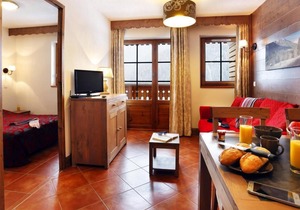 Wifi, swimming pool, sauna, terrace, balcony, ski locker, 37m², Châtel