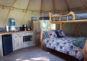 Yogi's Yurt - Miska Haven - Serenity on the Shuswap River in North Okanagan