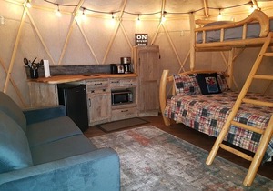 Yogi's Yurt - Miska Haven - Serenity on the Shuswap River in North Okanagan