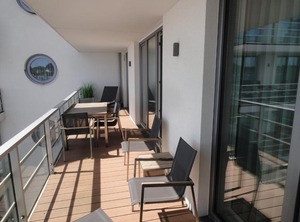 Apartmenthaus Hafenspitze Ap Sauna Blickrichtung Offene | Eckernfoerde