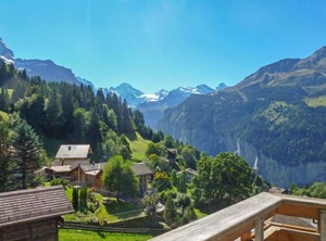 Ferienwohnung Wengen Für Personen Schlafzimmer | Wengen