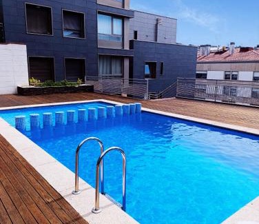 Lavadores Apartment | Ático Chill-Out de lujo cerca de Conxemar con Piscina y garaje