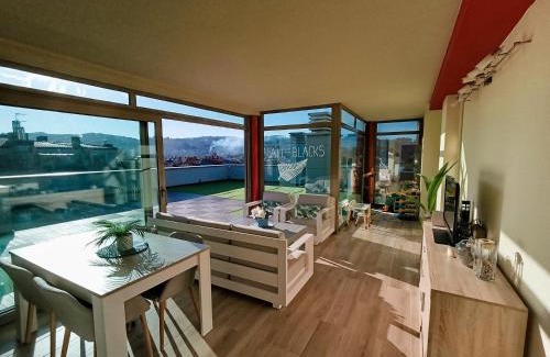 Lavadores Apartment | Ático Chill-Out de lujo cerca de Conxemar con Piscina y garaje