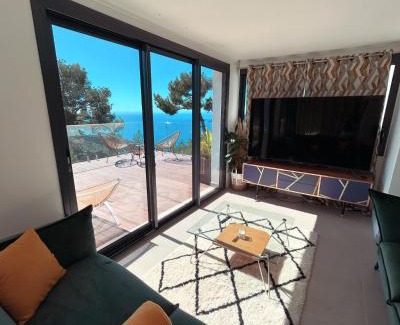 Eze Apartment | Èze - Appartement dans bas de villa avec piscine près de Monaco