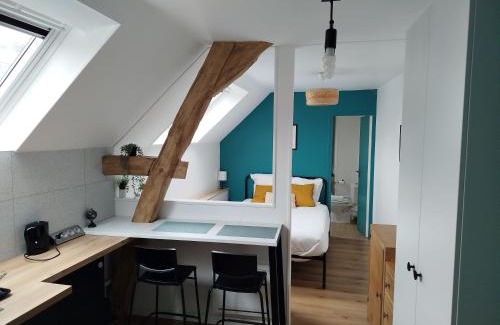 Chalon-sur-Saone Apartment | Évasion urbaine studio moderne à Chalon - BY PRIMO C0NCIERGERIE