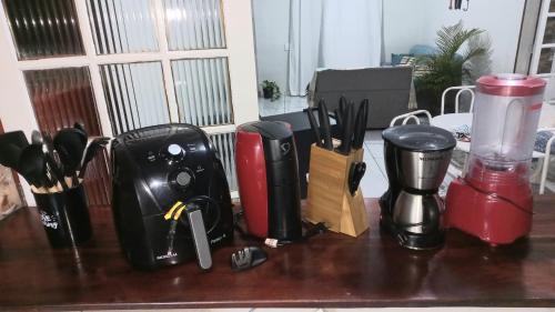 Estufa I House | Ótimo sobrado prox da Praia Grande com ar condicionado