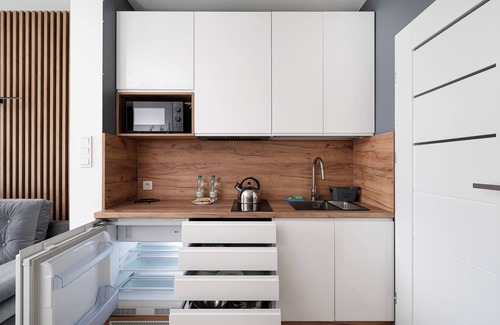 Srodmiescie Apartment | Łódź Fabryczna Harmony Studio