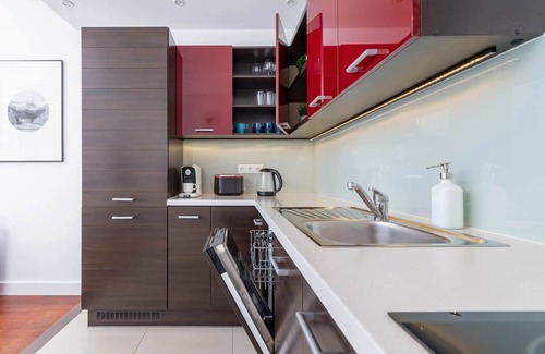 Piasek Połnoc Apartment | Łobzowska 22 | Elegant Apartment Kraków | A/C