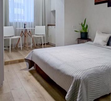 Petrovskoye Apartment | Белая студия Вокзал Харьков-Пассажирский