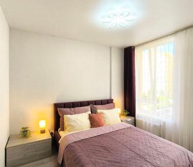 Dniprovs'kyi District Apartment | Светлая квартира в ЖК Комфорт Таун
